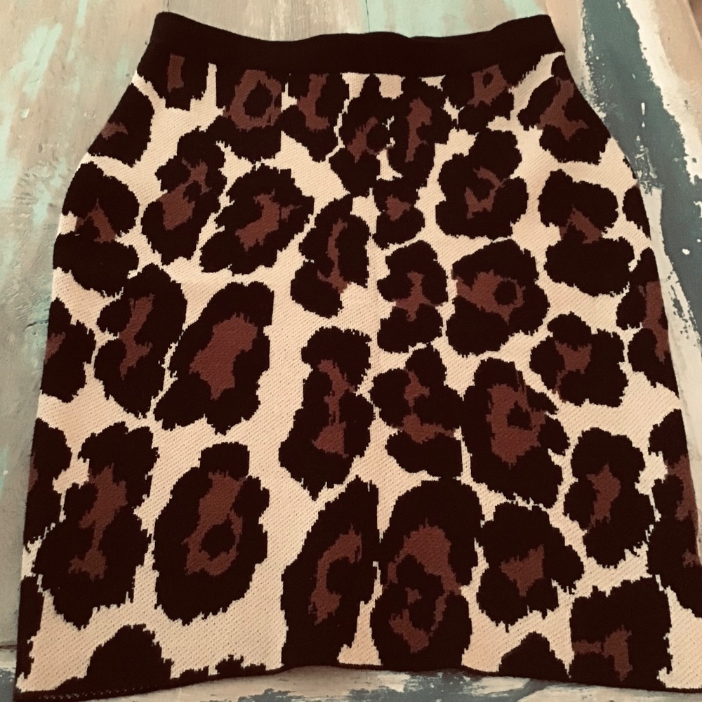 Couture sweater skirt